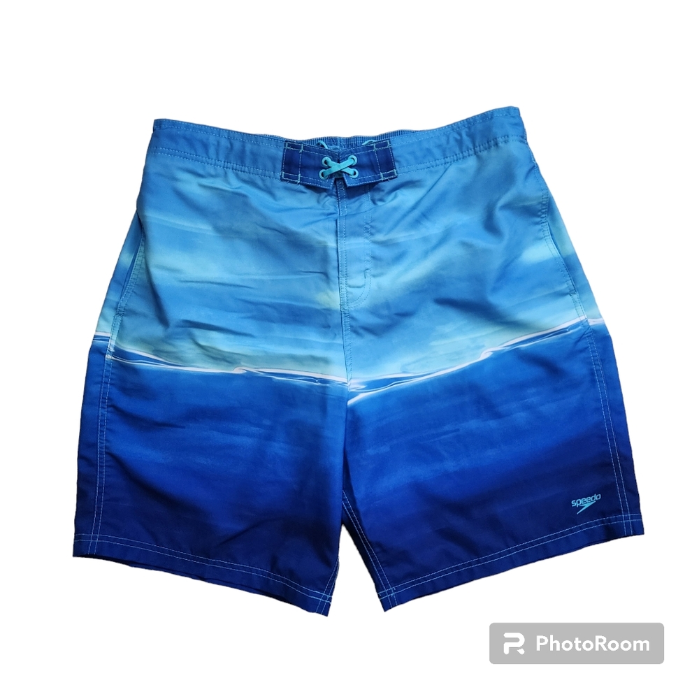 Speedo Swim Trunks Size XXL Blue